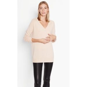 Equipment Asher V-neck Cashmere Nude Sweater